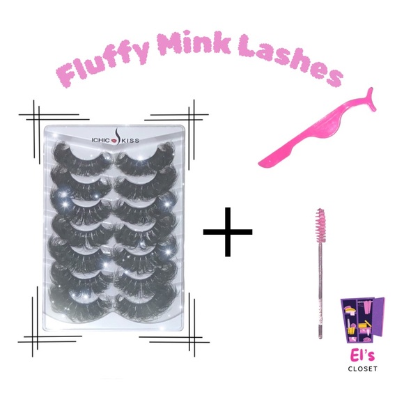 Fluffy Mink Lashes - Picture 1 of 2